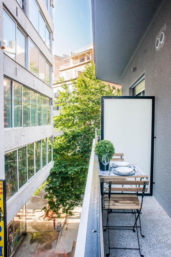 A25 Pristine & Sunny Flat With Balcony At Downtown Athens Appartement Buitenkant foto