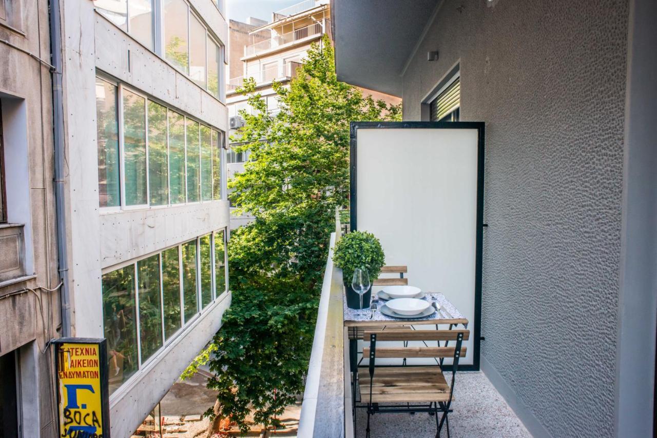 A25 Pristine & Sunny Flat With Balcony At Downtown Athens Appartement Buitenkant foto